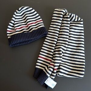 Jacadi scarf and hat set